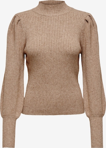 ONLY Sweater 'Katia' in Brown: front