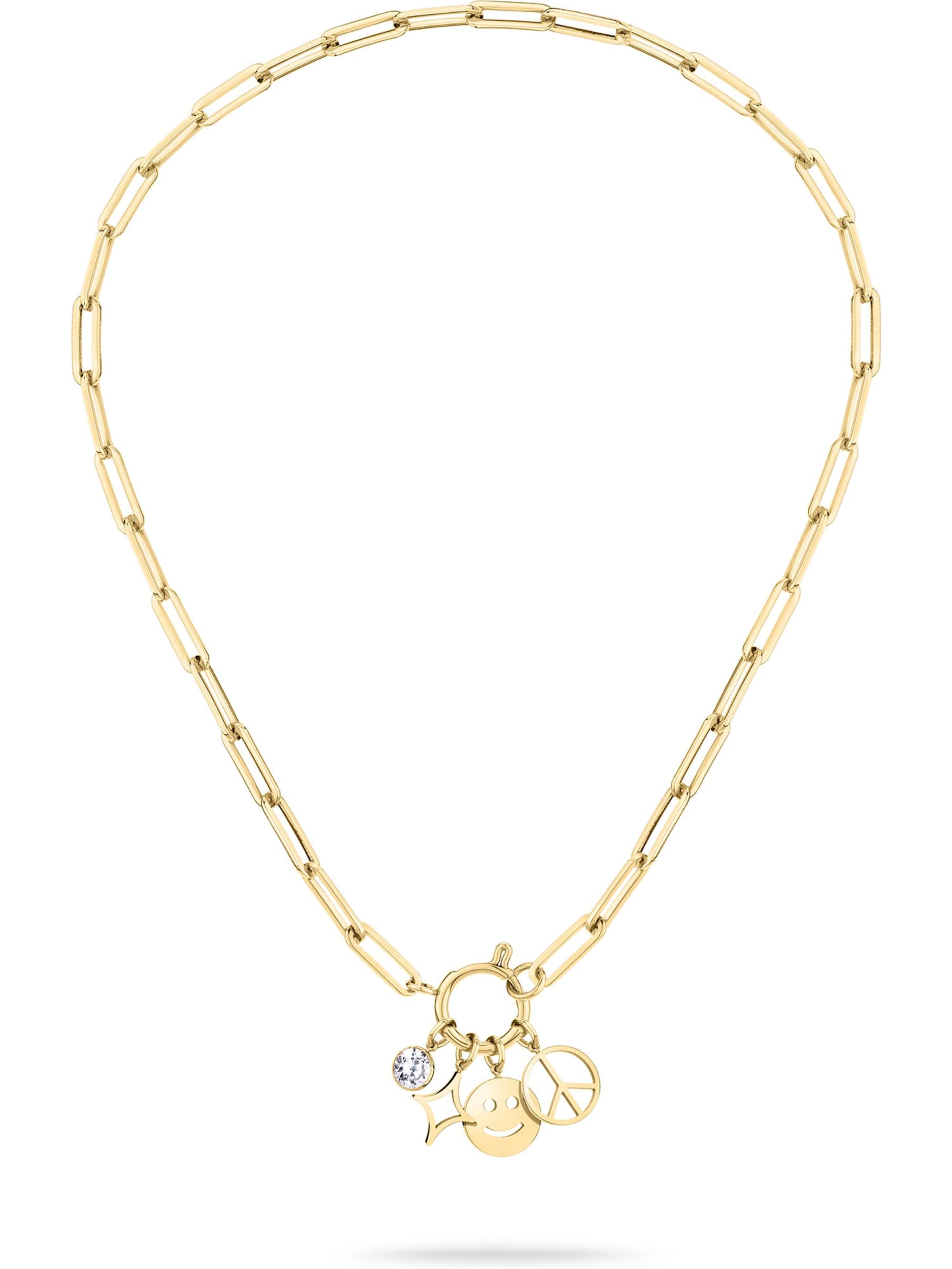 Tamaris Kette in Gelb: Vorderseite