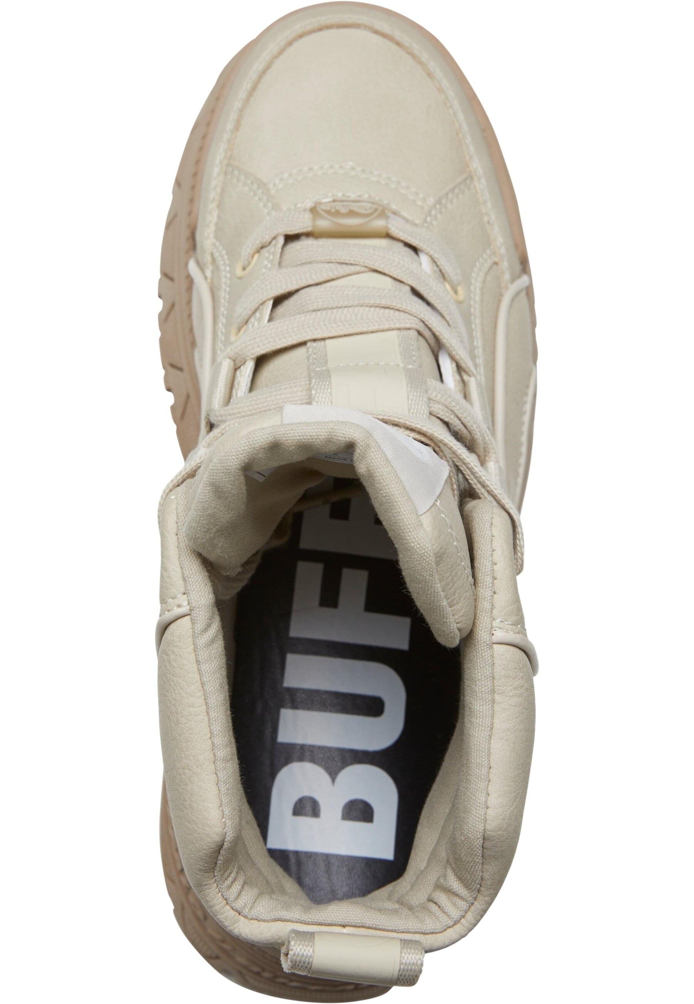 Bottes à lacets BUFFALO en beige