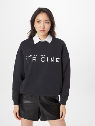 IRO Sweatshirt in Schwarz: predná strana