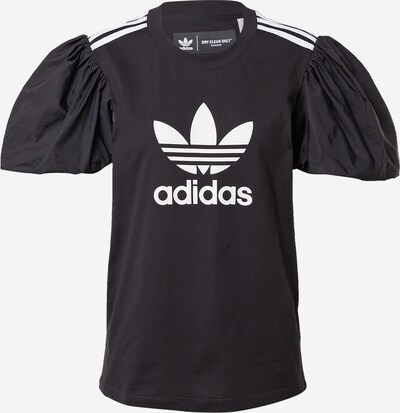 ADIDAS ORIGINALS T-shirt en noir / blanc, Vue avec produit