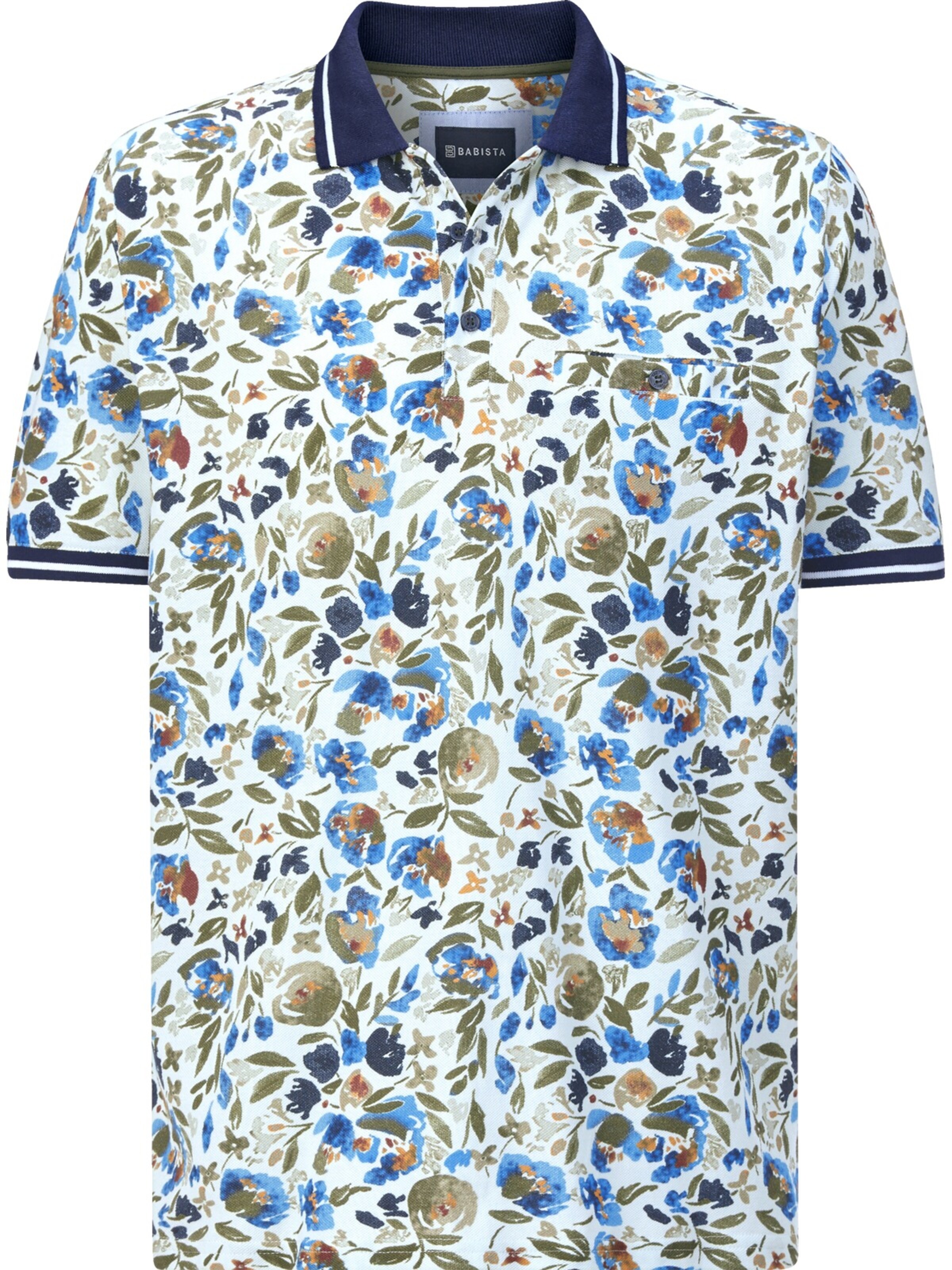 BABISTA Shirt ' Velento ' in Blue: front