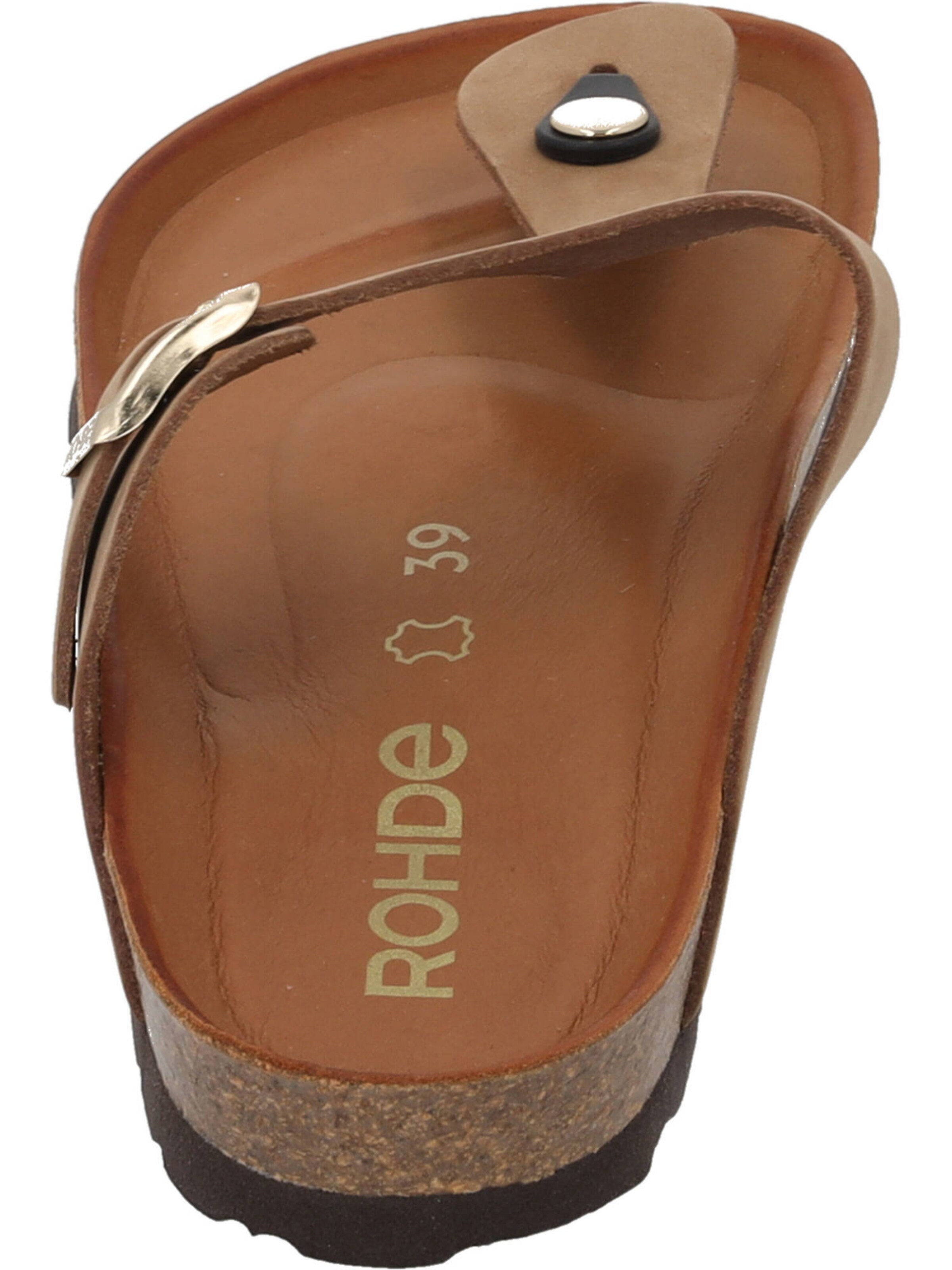 ROHDE T-Bar Sandals '5642' in Brown