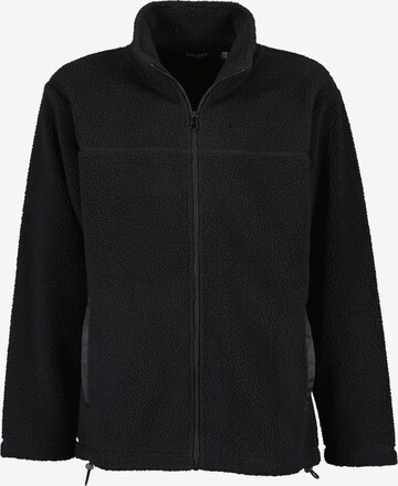 BLUE SEVEN Fleecejacke in Schwarz