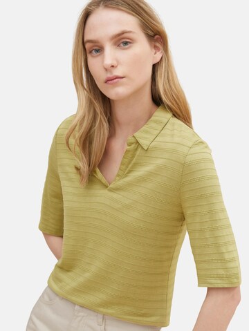 TOM TAILOR Shirt in Groen