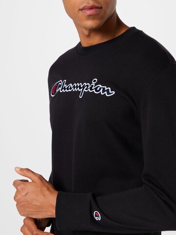 Sweat-shirt Champion Authentic Athletic Apparel en noir