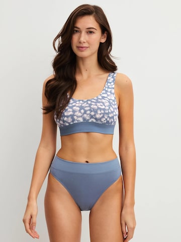 regular Slip 'Elastic' di CALIDA in blu