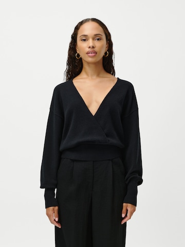 LeGer by Lena Gercke Pullover 'Gesa' in Schwarz: Vorderseite