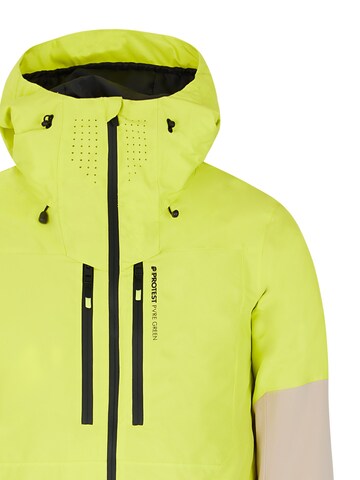 PROTEST Sportjacke 'PRTBAKIE'‌‌‌‌‌‌‌‌‌ in Grün