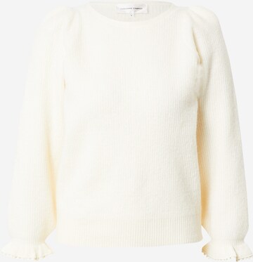 Fabienne Chapot Sweater 'Sally Frill' in Beige: front
