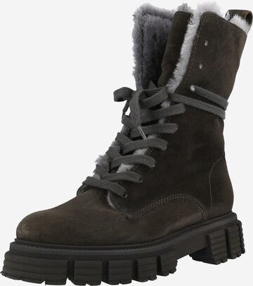 Kennel & Schmenger Lace-Up Ankle Boots 'SPICE' in Grey: front