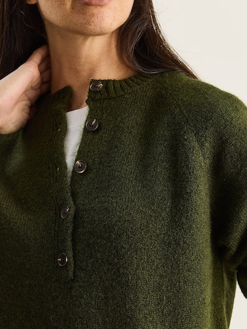 Bianco Lucci Pullover in Grün