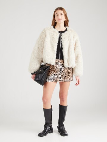 Jupe 'CHEETAH' MICHAEL Michael Kors en beige