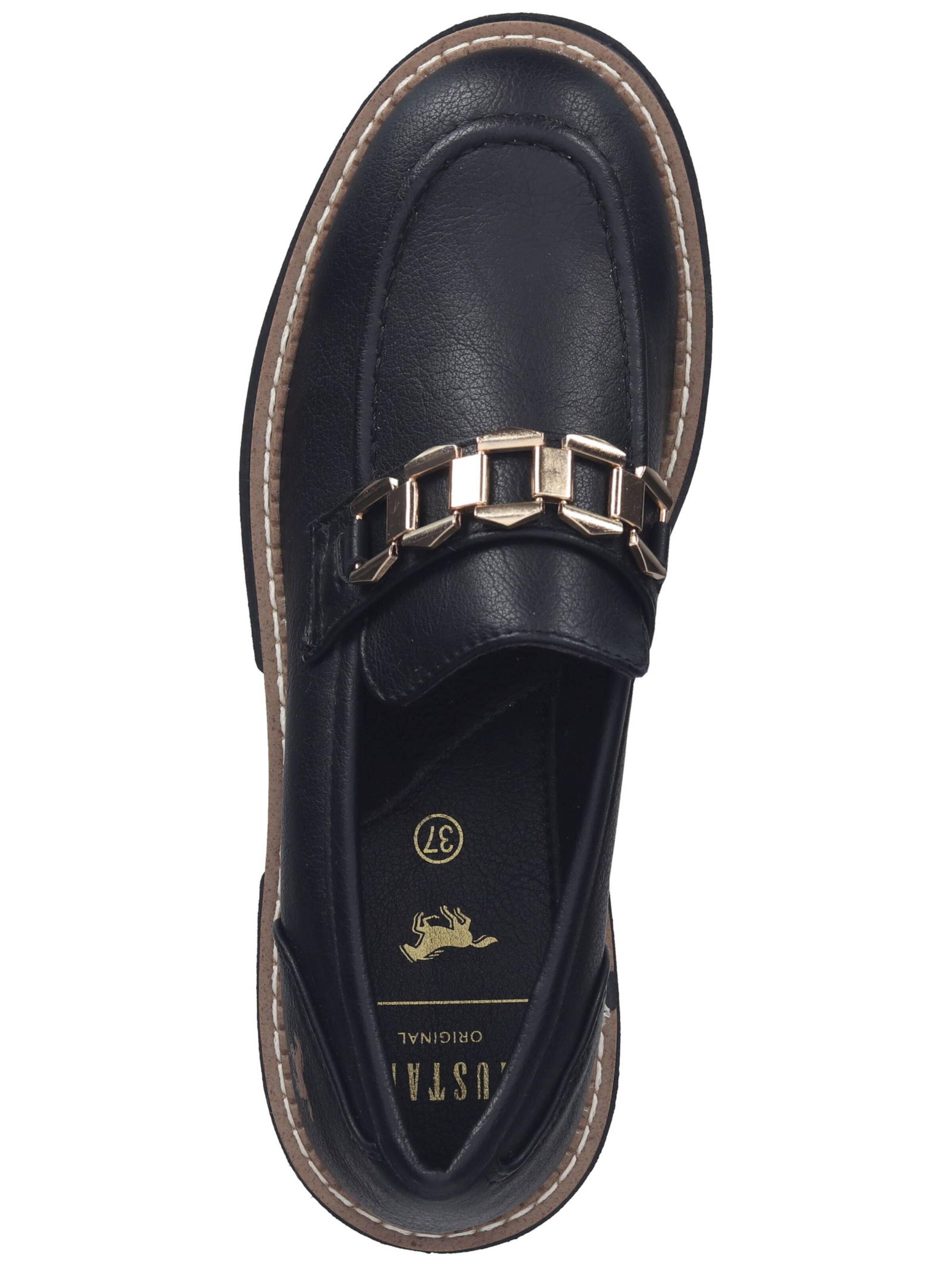 MUSTANG Slipper in Schwarz