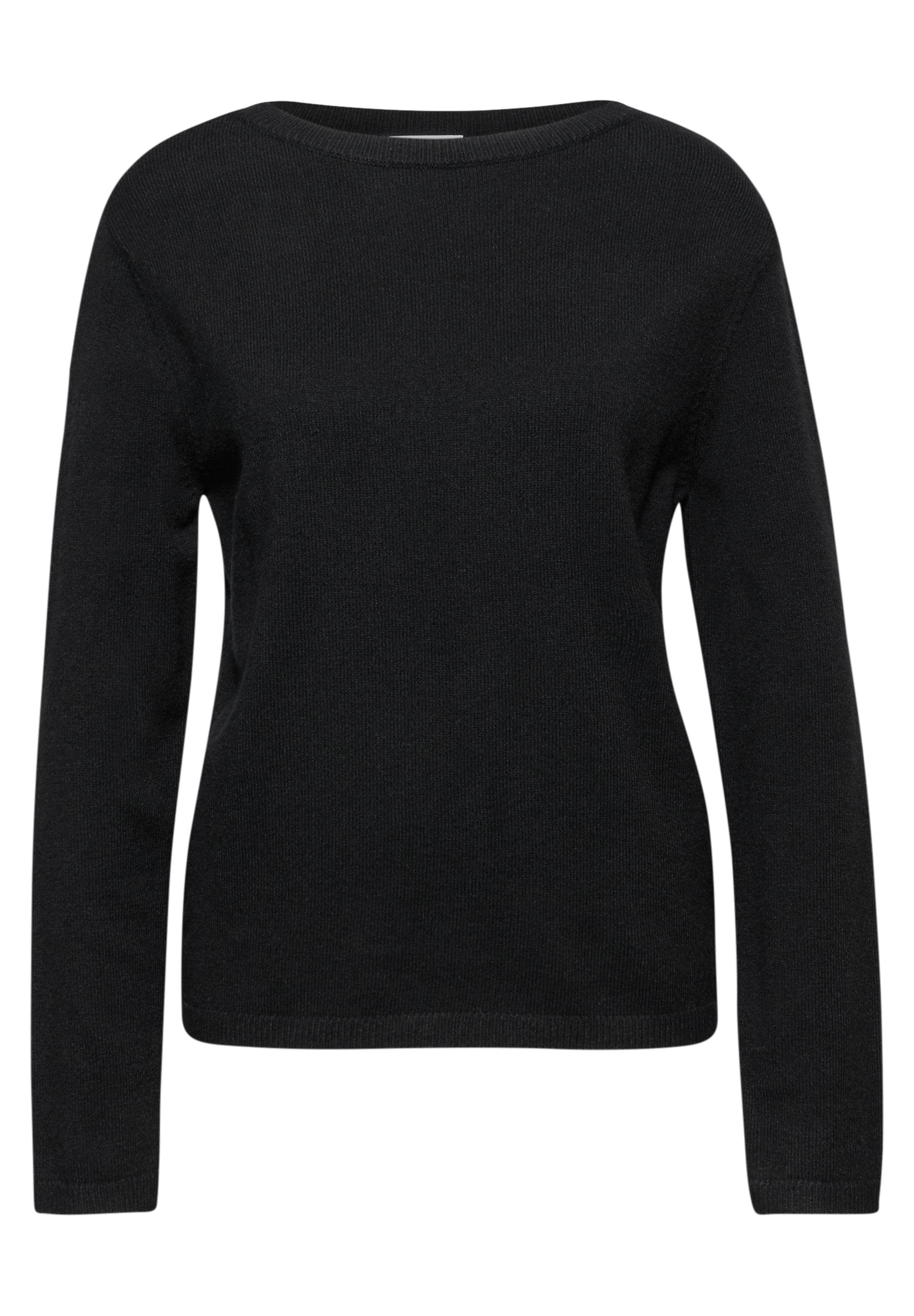 Street One Studio Pullover in Schwarz: Vorderseite