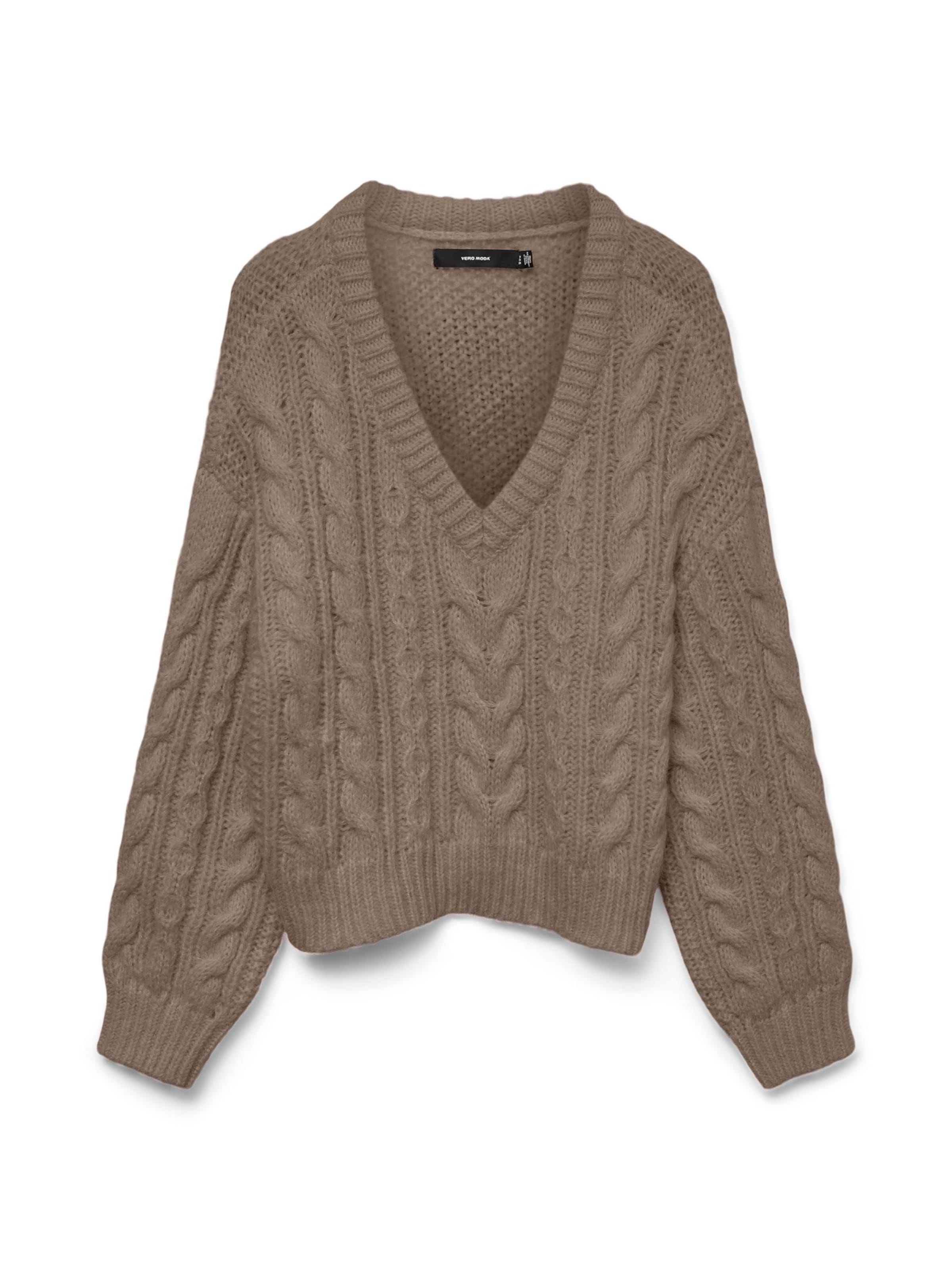 VERO MODA Sweater 'VMDream' in Beige: front