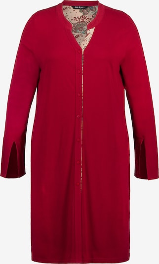 Ulla Popken Nachthemd in rubinrot, Produktansicht