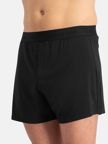 Bamboo basics Boxershorts 'Kay' in Zwart