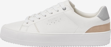 Pull&Bear Låg sneaker i vit