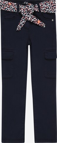 s.Oliver Pants 'Kathy' in Blue: front