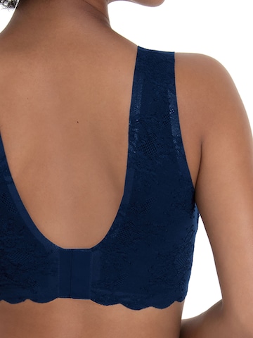 ANITA Mieder 'Essentials Lace' in Blau: Vorderseite