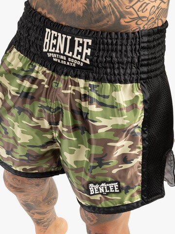 Wide Leg Pantalon de sport 'Hinkley' Benlee en vert