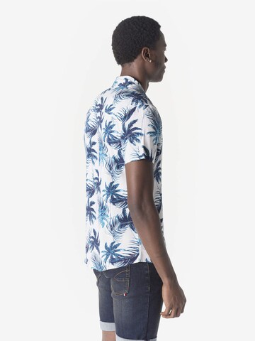 KOROSHI Slim fit Overhemd in Wit