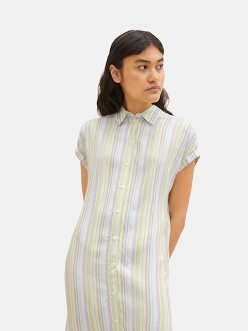 TOM TAILOR Shirt dress in Mixed colours