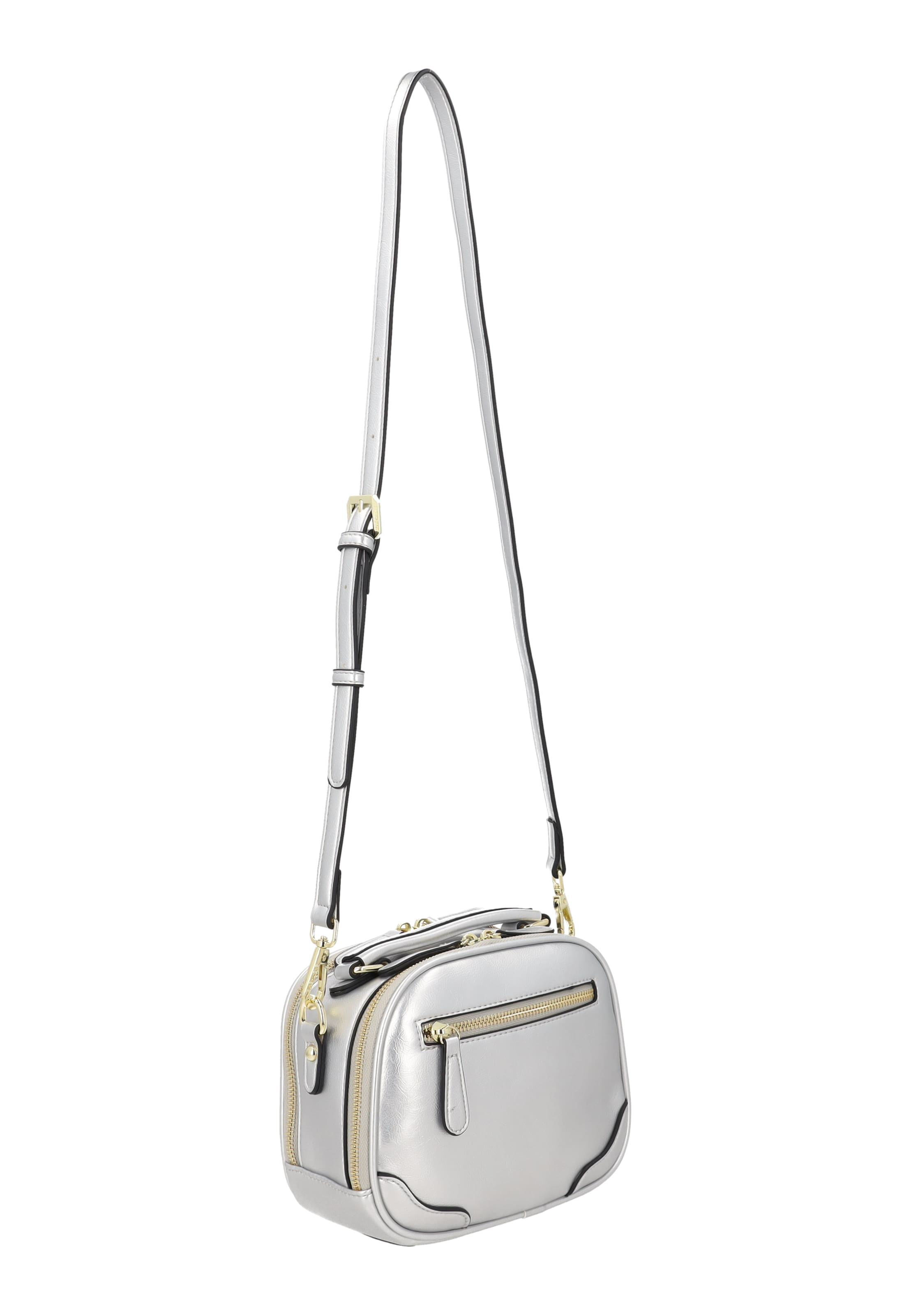 myMo Pop - Bolso de mano 'Eyetheme' en plata