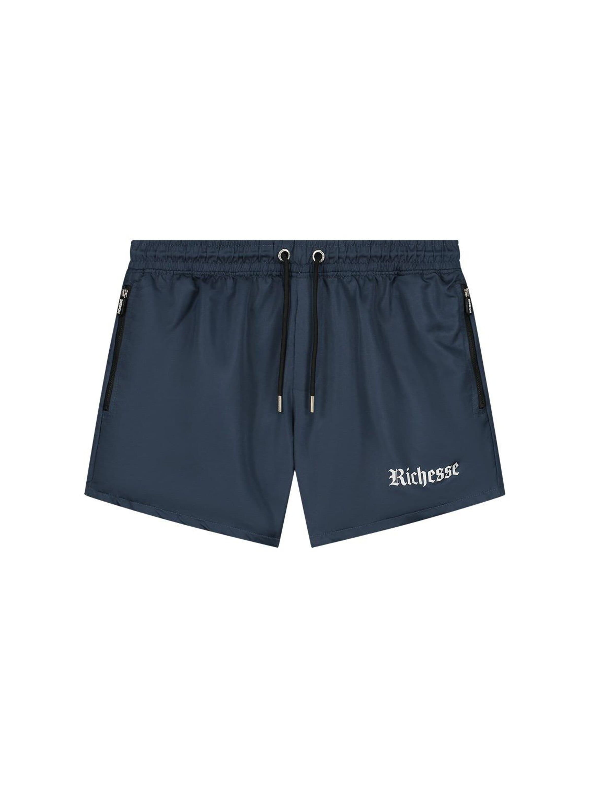 Richesse Zwemshorts 'PARADISE NAVY BLUE ZWEMSHORT' in Blauw: voorkant