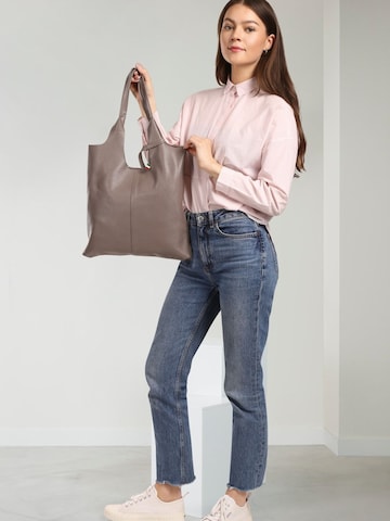 Florence Shopper in Grey