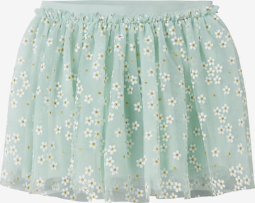 Fustă 'NMFFLORAL' de la NAME IT pe albastru: față