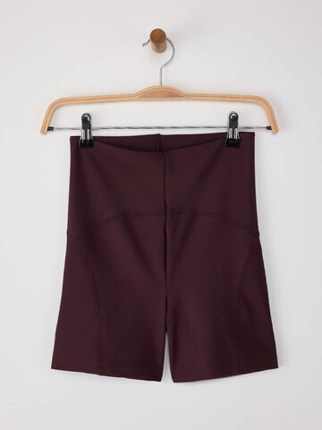 Skinny Pantalon Trendyol en violet : devant