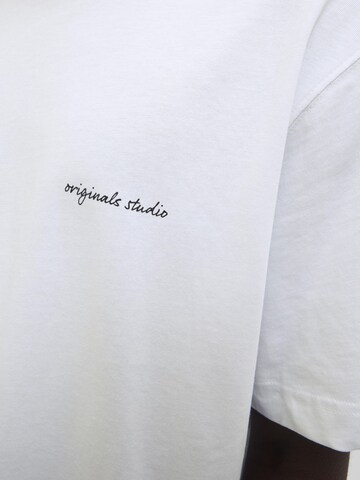 T-Shirt 'JORMarrakesh' JACK & JONES en blanc