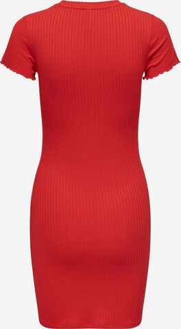 JDY Summer Dress 'Fransiska' in Red