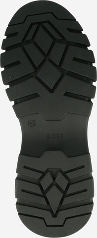 BOSS Orange Buty sznurowane w kolorze czarny