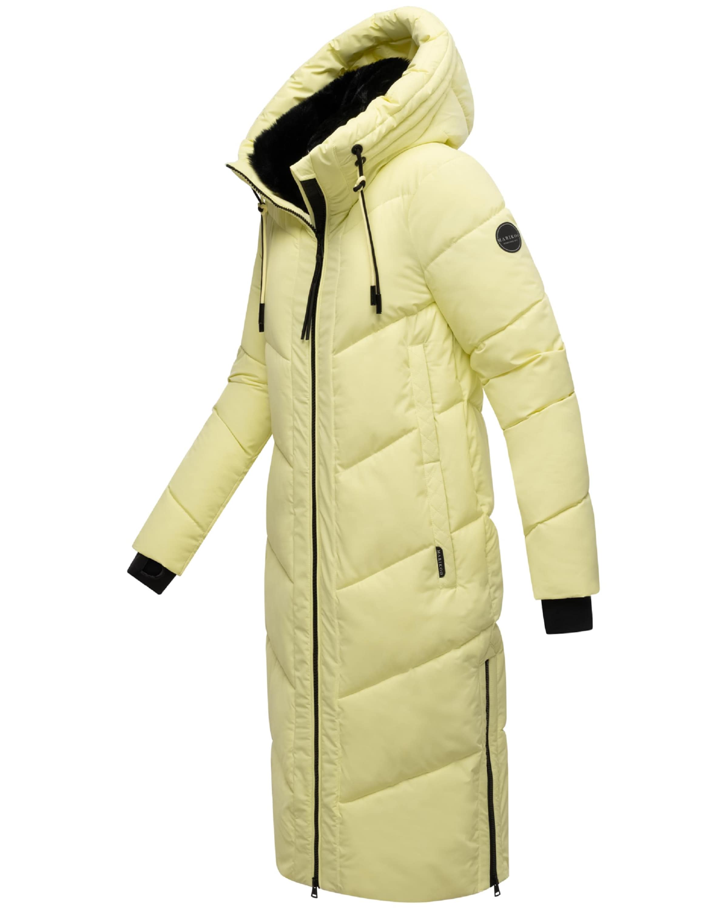 MARIKOO Winter coat 'Nadaree XVI' in Yellow