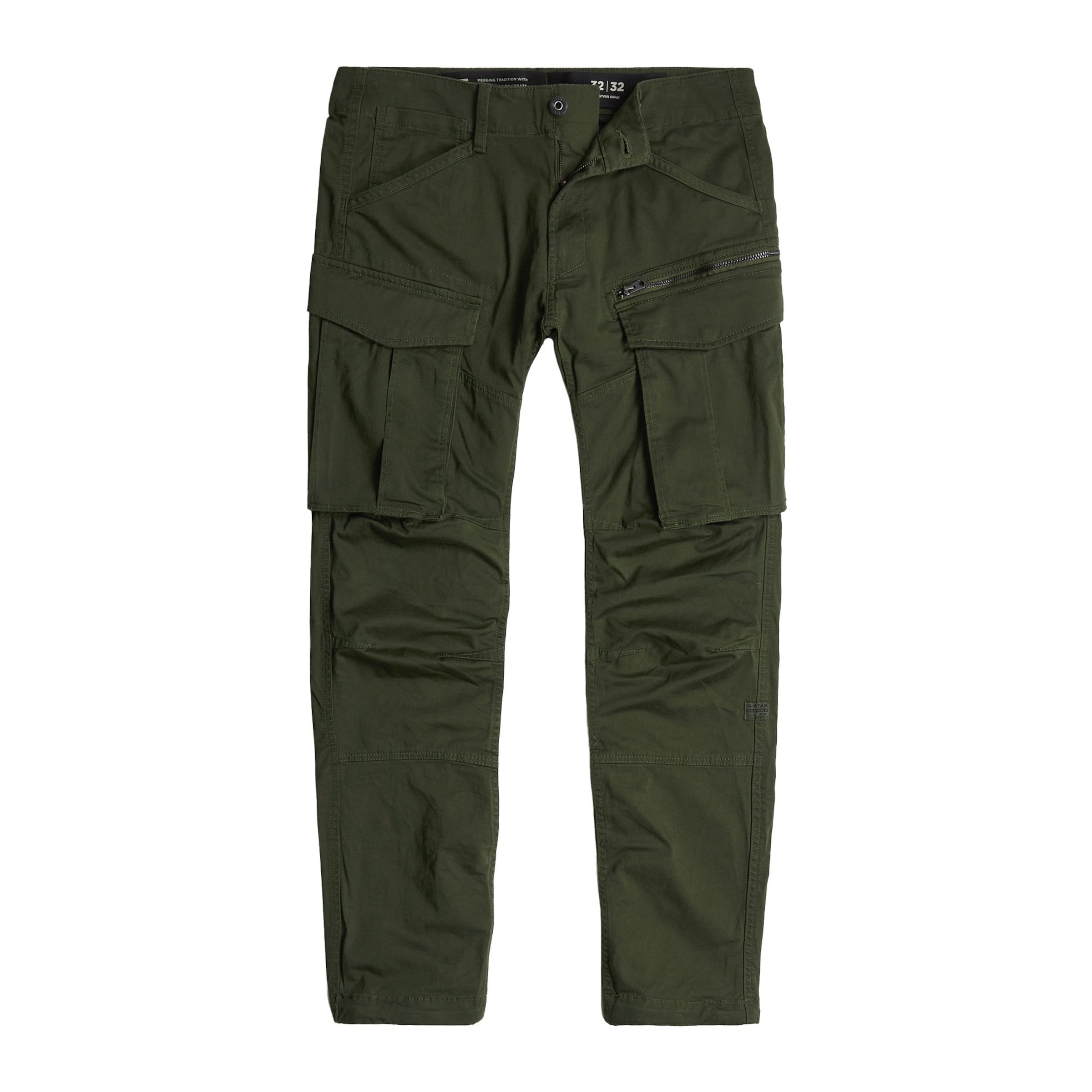 G-STAR Tapered Cargobukser i grøn: forside