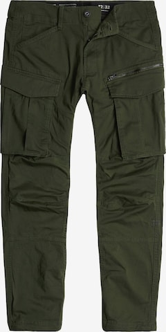 Pantalon cargo G-STAR en vert : devant