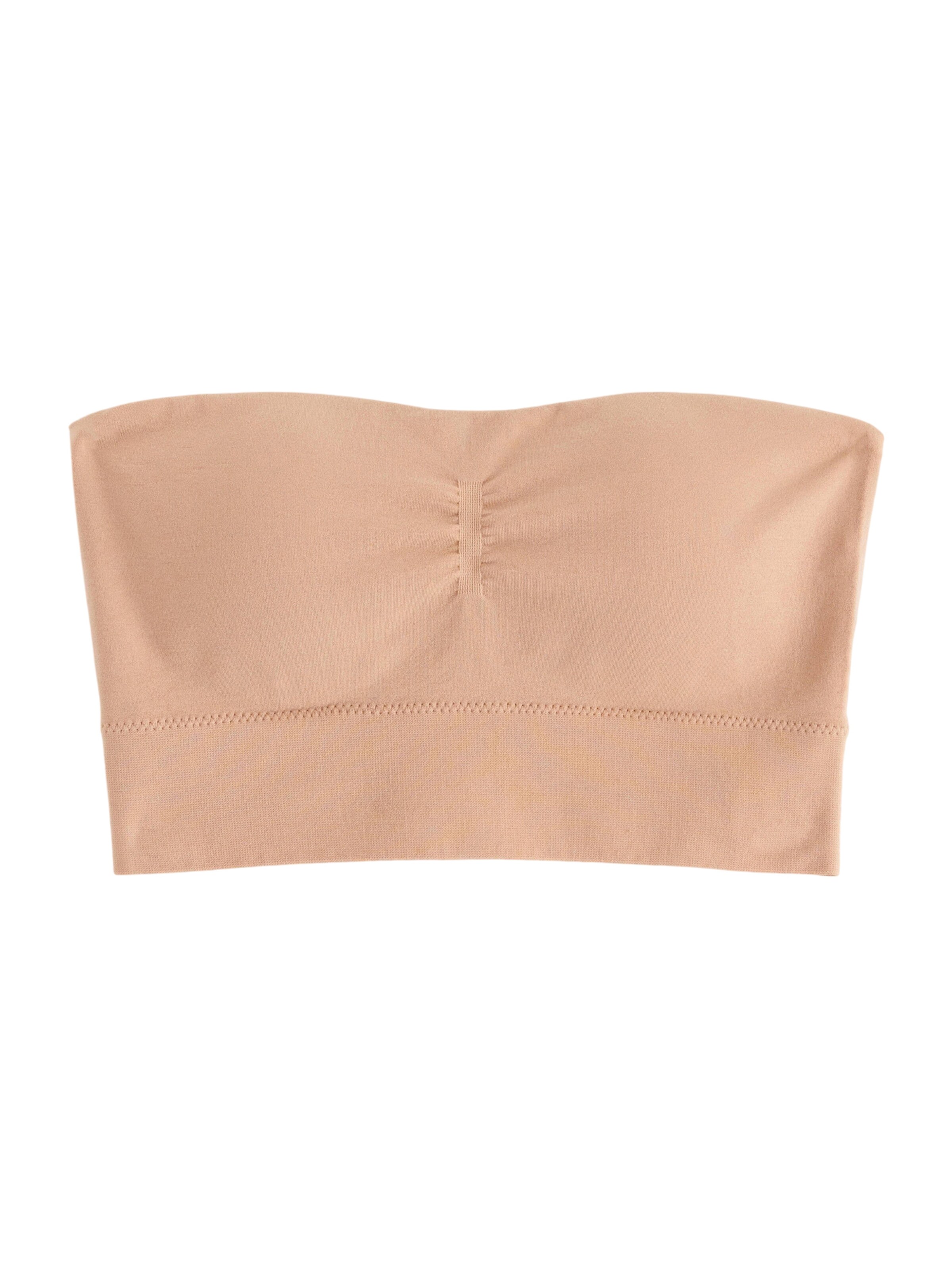 Lindex Bandeau BH in Beige: Vorderseite