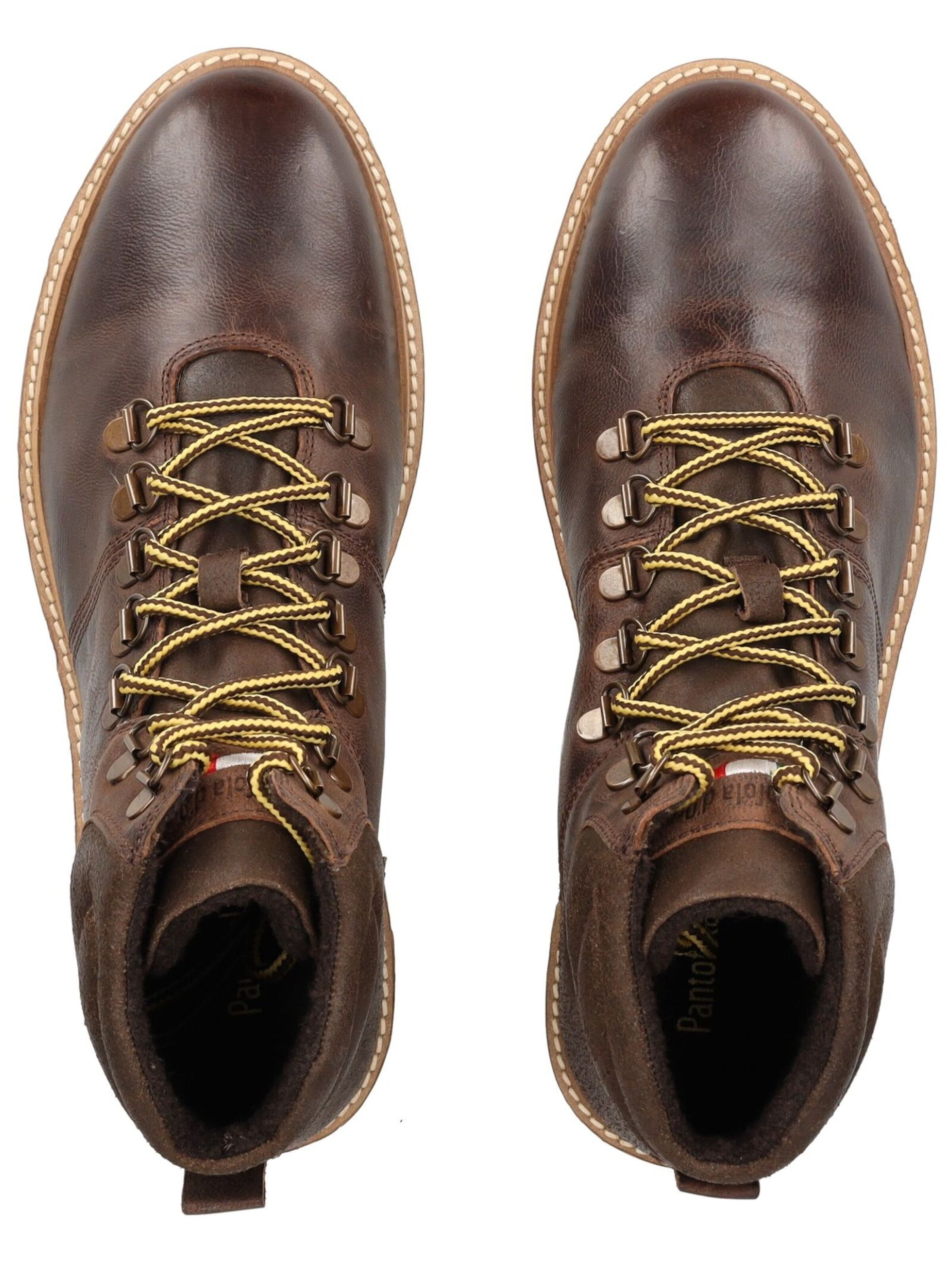 PANTOFOLA D'ORO Schnürboots in Braun