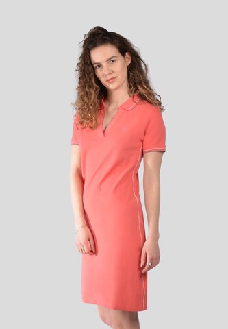 U.S. POLO ASSN. Sommerkleid in Pink: predná strana