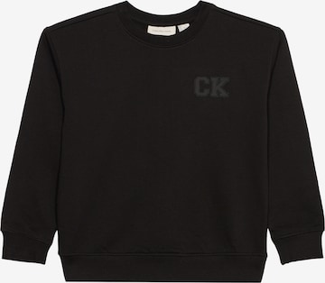 Calvin Klein Jeans Sweatshirt in Black: front