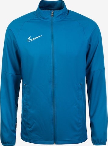 NIKE Sportjas 'Academy 19' in Blauw: voorkant