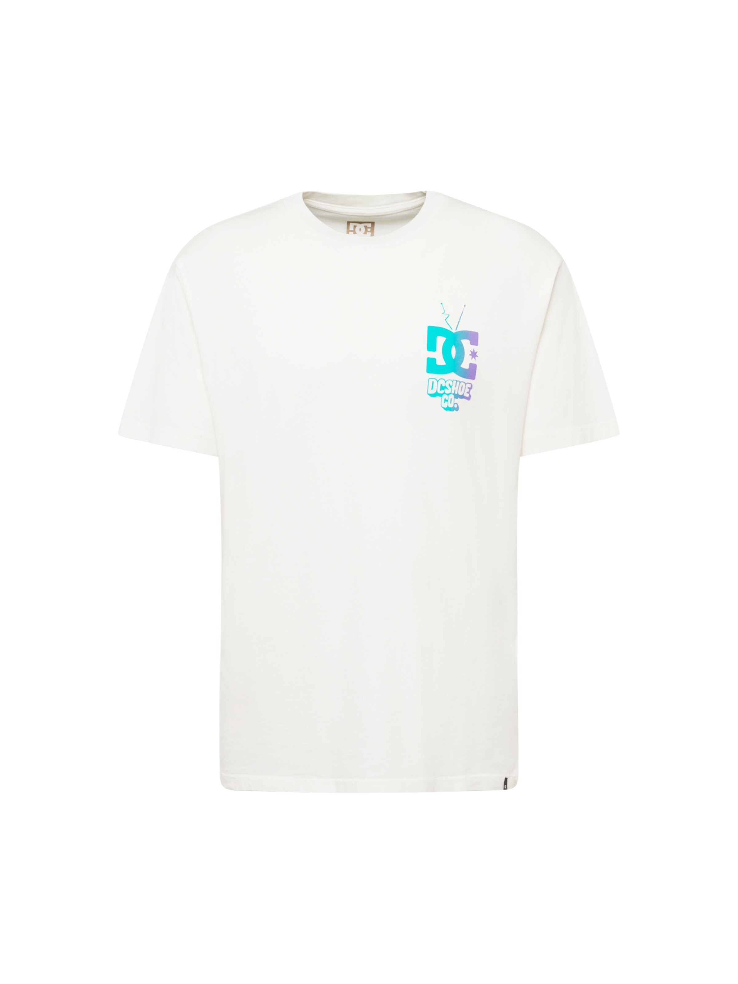 T-Shirt 'WATCH AND LEARN' DC Shoes en Blanc | ABOUT YOU