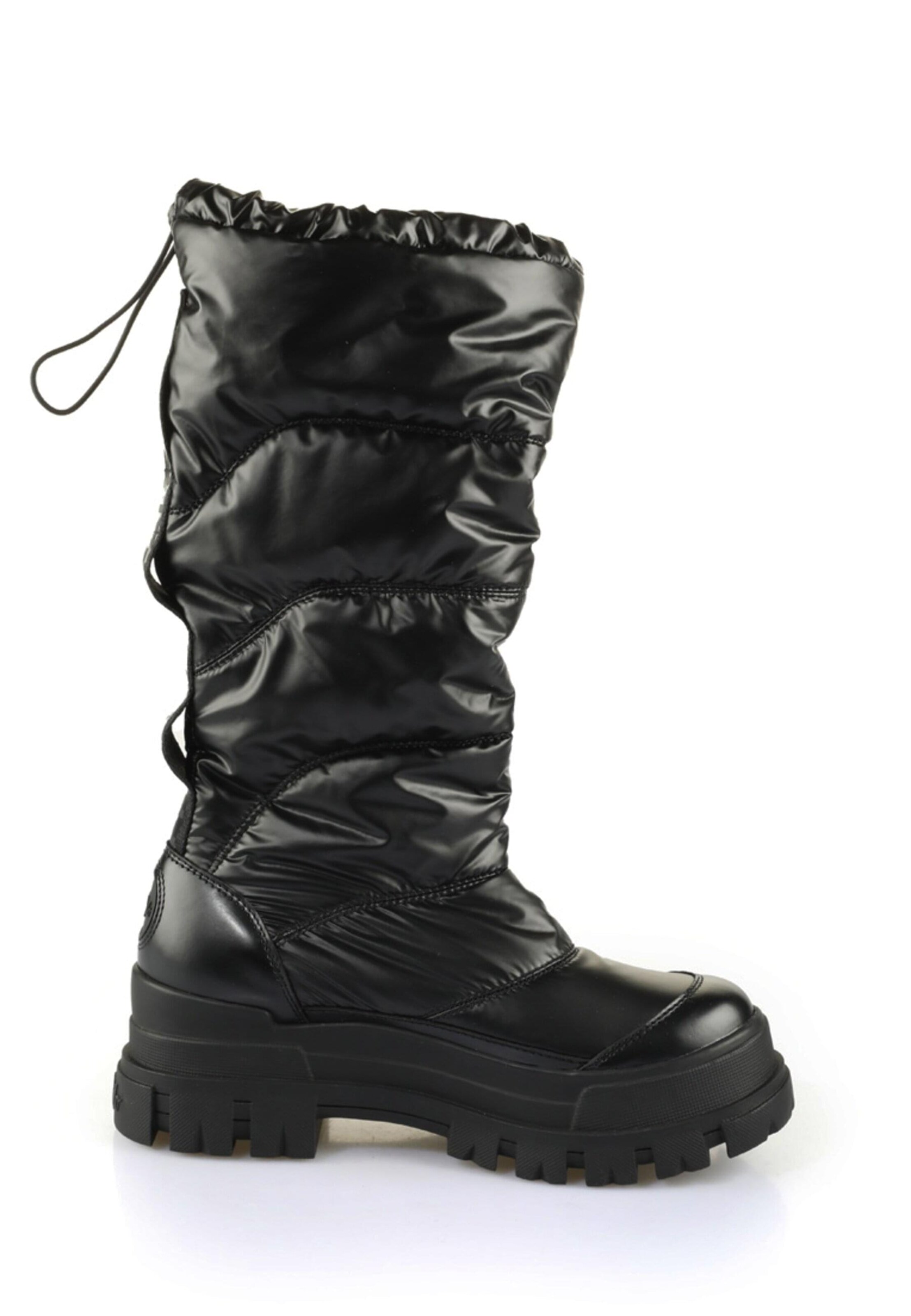 BUFFALO Snow Boots 'Aspha' in Black