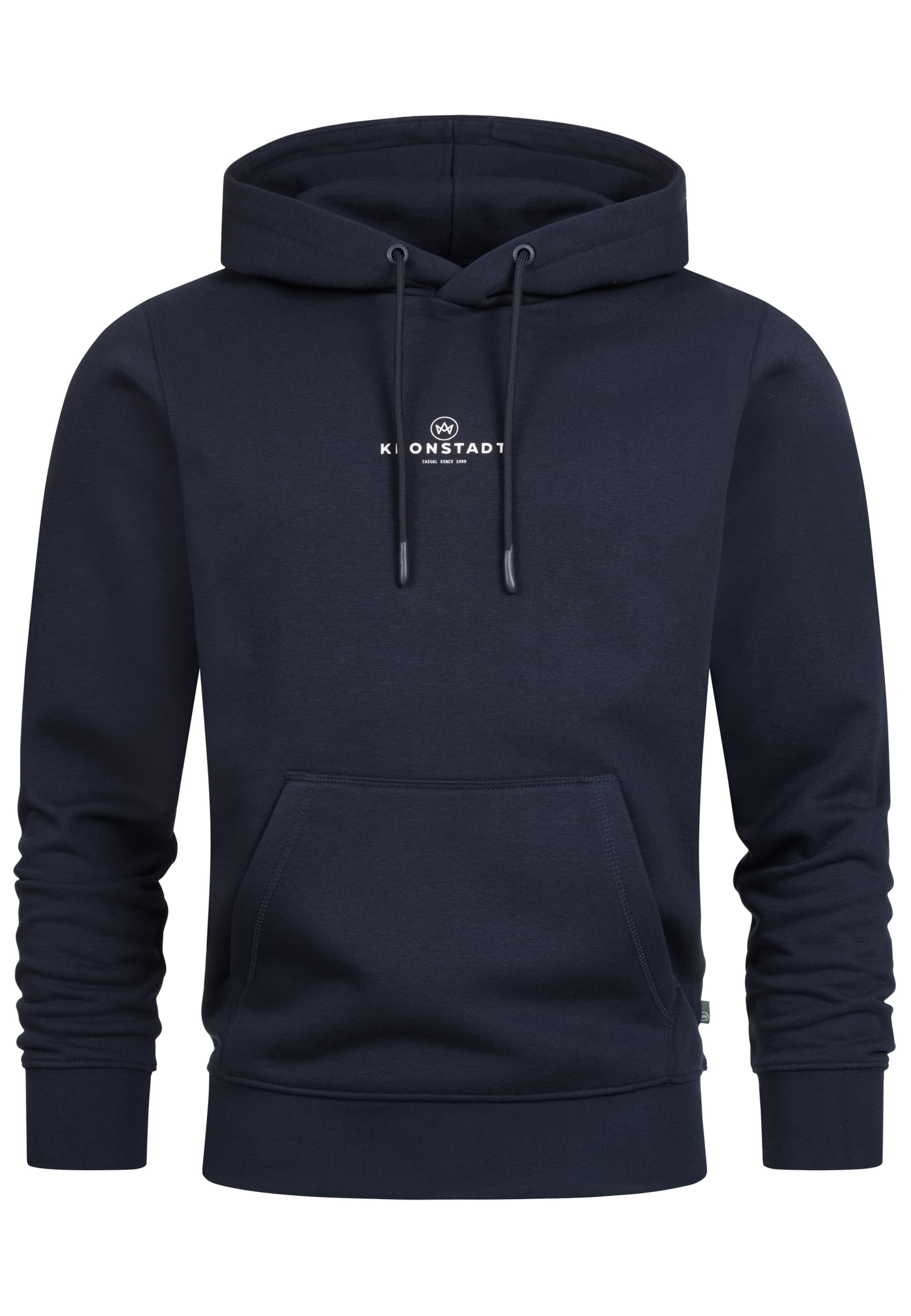 Kronstadt Sweatshirt 'KSLars' in Blauw: voorkant