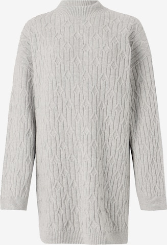 DRYKORNPletena haljina 'ELSTERI' - siva boja: prednji dio