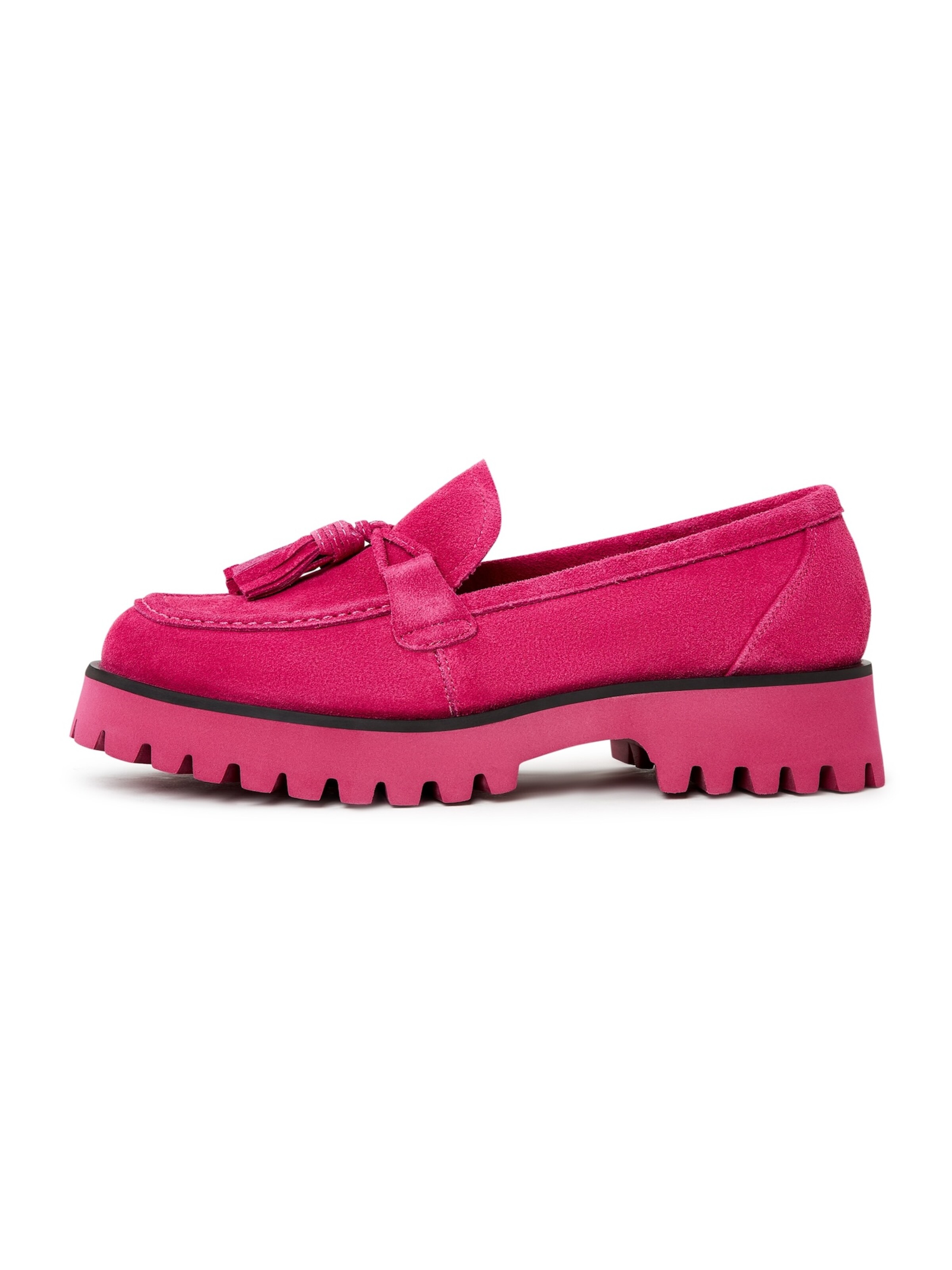 CESARE GASPARI Slipper in Pink: Vorderseite