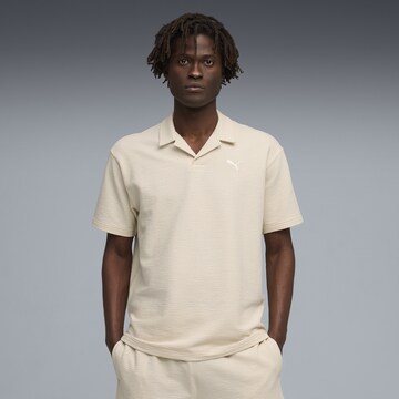 PUMA Shirt 'Essentials' in Beige: voorkant
